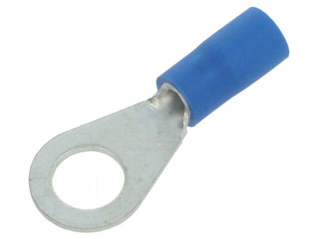 Uiteinde: oog; M6; Ø: 6,5mm; 1÷2,5mm2; klemmen; voor draad; vertind Uiteinde: oog; M6; Ø: 6,5mm; 1÷2,5mm2; klemmen; voor draad; vertind